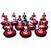 Subbuteo Andrew Table Soccer AC Milan 1988-89  on classic Lightweight bases
